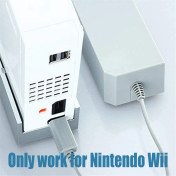 Resim Spibicyy Ac Güç Adaptörü + Wii2 - HDMI Uyumlu Adaptör + Kablolu Hareket Sensörü Çubuğu + Wii Ab Fişi Için Kompozit Ses Video Kablo Seti (Yurt Dışından) 
