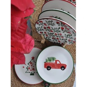 Resim M'art Home Yeniyıl 2025 All In Love 6lı Pasta Set-19 Cm. 