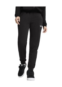 Resim Puma Ess No. 1 Logo Kadın Siyah Günlük Stil Eşofman Altı 68245001 Siyah 