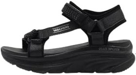 Resim Skechers D'LUX WALKER - PRETTY FIELD Women Siyah Sandalet Yürüyüş AyakkabısıKadın 