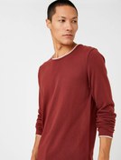 Resim Basic Triko Kazak Bisiklet Yaka Uzun Kollu 