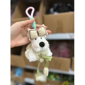 Resim OIMG Yeni 1 Adet Karikatür Çanta Çekicilik Anahtarlık Sevimli Iyi Şanslar Hediye Peluş Oyuncaklar Bebekler (Yurt Dışından) 