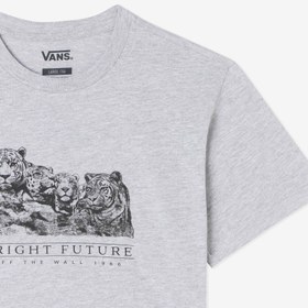 Resim Vans Bright Future Relaxed Crop Ss Çocuk Gri T-Shirt 