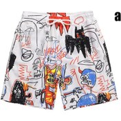 Resim Grafiti Baskılı Basketbol Şort (545073083) Çok Renkli 