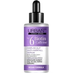 Resim Mena Rise Urban Care Expert No.6 Biotin Caffeine Dökülme Karşıtı Saç Bakım Serumu, 50 Mililitre, Vegan 