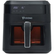 Resim Yasomi Y60 6 lt Yağsız Airfryer Siyah 