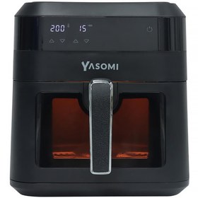 Resim Yasomi Y60 6 lt Yağsız Airfryer Siyah 