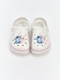 Resim LC Waikiki LCW STEPS Lilo ve Stitch Baskılı Kız Bebek Ev Terliği 