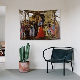 Resim Adoration of the Magi Duvar Örtüsü - 60 cm x 90 cm 