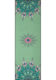 Resim Geeksen "desenli Hızlı Kuruyan Katlanabilir Yoga Matı - Kaymaz Spor Havlusu" Koyu Mavi 