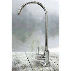 Resim Delixa Su Arıtma Cihazı Musluğu - Tüm Cihazlara Uyumlu Gümüş Renk Standart Lüks Batarya - Reverse Osmosis F 