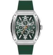 Resim Daniel Klein Dk.1.14028-3 Exclusive Tüm Fonksiyonları Aktif 3 Atm Suya Dayanıklı Silikon Kordonlu Yeşil Erkek Kol Saati Metalik 
