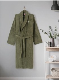 Resim Cotton Box Tek Bornoz Wellness Forest L/xlyeşil Yeşil 