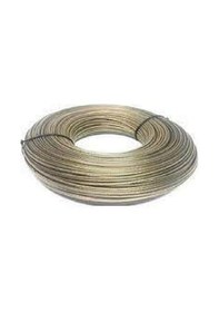 Resim 4 Mm Izoleli Çelik Halat 30 Metre Pvc Kaplı Çamaşır Ipi 4 Milim 