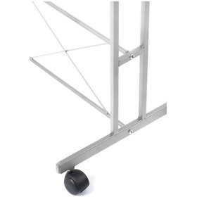 Resim Retodesign Retohome V Konfeksiyon Ayakli Tekerlekli Aski Beyaz 