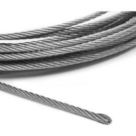 Resim Güney GALVANİZ ÇELİK HALAT 6 MM 6X12 5 METRE 