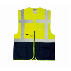 Resim Ssm Uniwest Reflektörlü Yönetici Ikaz Yeleği 