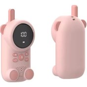 Resim Vtn-64 Çocuklar Için Kamp Yürüyüş El Telsizi Şarj Edılebılır 3km Menzil 