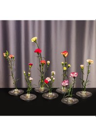 Resim Flora Design-balance Series Cam Vazo Şeffaf 