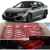 Resim Coil-Ex Honda Civic 2018-2019 FC5 Sedan 3.5 CM Helezon Spor Yay 