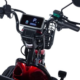 Resim Stmax Elit 540 3 Tekerli Elektrikli Moped - Krem 