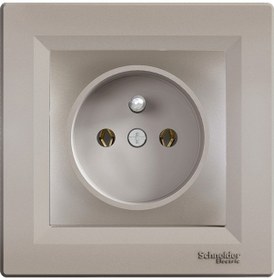 Resim Schneider Asfora Plus Bronz Ups Priz Çerçeveli - Eph2800169 