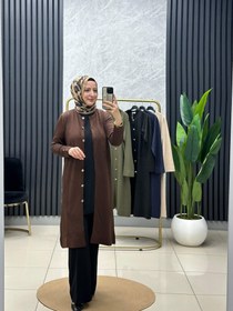 Resim Armine triko Ceket - Kahverengi / 1 