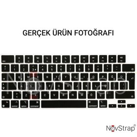 Resim Macbook Uyumlu Pro Uyumlu 2021 14 Inç A2442 Klavye Koruyucu Kılıf Siyah 