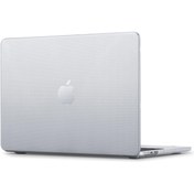 Resim NovStrap Apple MacBook Air 13.6 inç 2022 M2 Çip A2681 Uyumlu Kılıf Dots Design Nokta Desen Kapak 