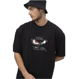 Resim United Colors of Benetton Erkek Penye T-shirt Nfr-m50045 SIYAH 