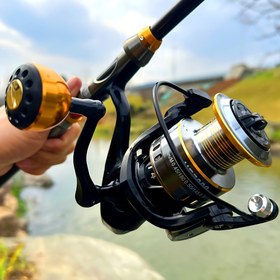 Resim Uzun Mesafe Atma İçin Balıkçılık Ekipmanları Döner Makineler, 1000, 2000, 3000, 4000, 5000, 6000 ve 7000 Modellerinde Mevcuttur, CNC Metal Saplar ile Özelliktedir. 