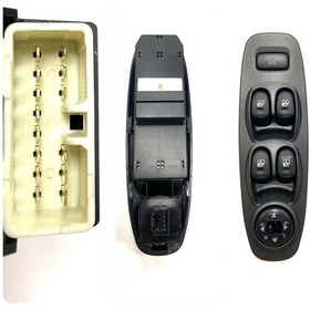 Resim Cam Açma Düğmesi Hyundai Accent 2002-2005 Ön Sol Ayna Kumandalı 