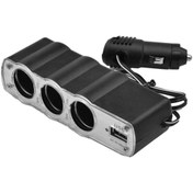 Resim kepmorpho Tiger Marketing Fiat Linea Oto Çakmaklık Çoğaltıcı 3x Usb'li Çakmak Soketi 