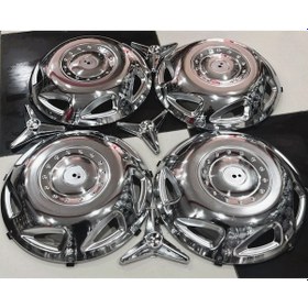 Resim Transit Tek Teker -jumbo-sprinter-grafter 16'' İnç Krom Jant Kapağı 4 Adet Mustang .f. 