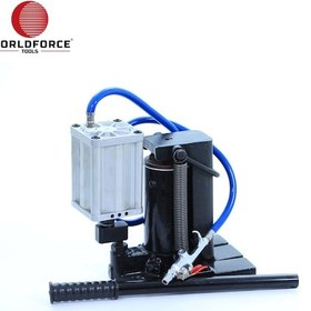 Resim Worldforce 11180 5 Ton Havalı Hidrolik Tırnak Kriko Strok: 120 mm Kapalı Boyu 230 mm Makine Krikosu 