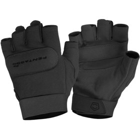 Resim AV SEVDAM Taktikal Eldiven - Pentagon - Yarım Parmak - Duty Mechanic - Black - P20010-SH 
