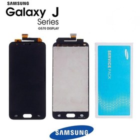 Resim Samsung Galaxy J5 Prime G570 Lcd Ekran Dokumatik Siyah Servis Gh9 