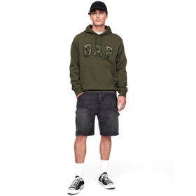 Resim GAP Relaxed Logo Erkek Yeşil Günlük Stil Eşofman Üstü 799757000 