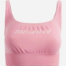 Resim Aymer Sürdürülebilir Misbhv Sport Zeytin Yeşili Spor Sütyeni - Şık Ve Nefes Alabilir Pembe 
