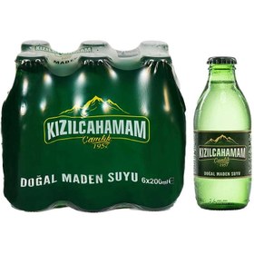 Resim Kızılcahamam Sade Maden Suyu 6x200 Ml 