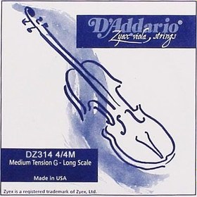 Resim D'Addario DZ314 Zyex 4/4 Tek Keman Teli (Sol) 