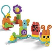 Resim Mega Bloks Hareketli Duyusal Gelişim Tırtılı HKN44 