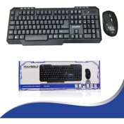 Resim Polygold PG-8012 Kablosuz Q Klavye Mouse Set Aynı gün kargoya verilir saat 16:00 kadar