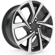 Resim R1 Wheels 18 inç 5*112 ET45 Parlak Siyah Jant Takımı (J-1193) 