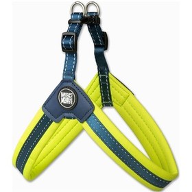 Resim Max & Molly Q-Fit Matrix Lime Göğüs Tasması Yeşil XL Yeşil 