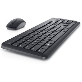 Resim Dell KM3322W Kablosuz Türkçe Siyah Klavye Mouse Set 