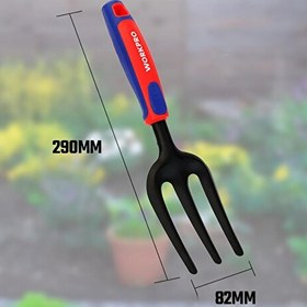 Resim Workpro WP331027 290x82 MM Çelik Profesyonel Mini Bahçe Çatalı 