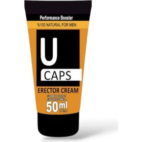 Resim U Caps Natural Cream For Men Booster 50 ml 