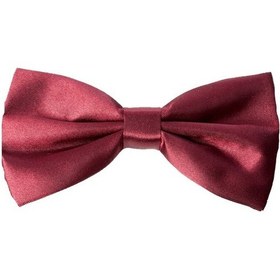 Resim DeepSea Erkek Bordo Düz Saten Klasik Papyon 1901728 Bordo 