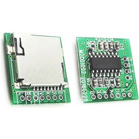 Resim M2801002 Wav Mp3 Player Modülü Micro Sd 32G TF Kart Ses Müzik Ça 